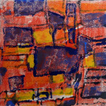 Monoprint 10 - werk op papier 20 x 20 cm (2010)